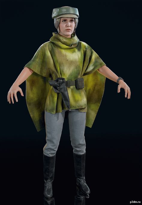 Star Wars Battlefront II - Leia Endor » Pack 3D models Leia Endor Costume, Star Wars Poncho, Leia Endor, Company Of Heroes, Infinite Warfare, Star Wars Fashion, Heroes Of The Storm, Brothers In Arms, Star Wars Battlefront