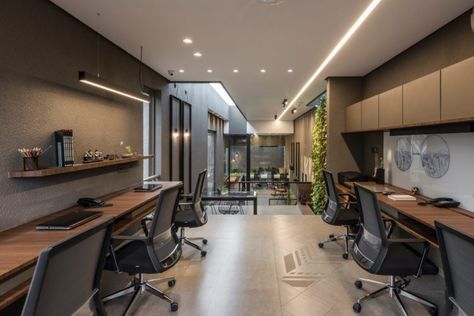 The Architects’ Own Office | Portico Design Concepts - The Architects Diary Architect Office Design, Architect Office Interior, Portico Design, Architect Office, Small Office Design Interior, Small Office Design, Office Interior Design Modern, Modern Office Interiors, Architects Office