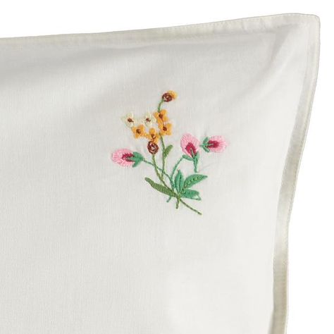 Pillow Cases – Camomile London Victorian Bedding, Pillow Case Embroidery, House Canopy, Bunny Baby Blanket, Moses Basket Bedding, White Pillow Cases, Cot Quilt, White Pillow, Floral Pillow