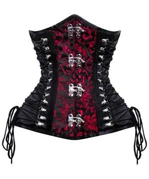 Paityn Criss Cross Underbust Gothic Corset Steampunk Corset, Steel Boned Corsets, Plus Size Corset, Style Gothic, Gothic Corset, Corset Bustier, Waist Training Corset, Corsets And Bustiers, Underbust Corset