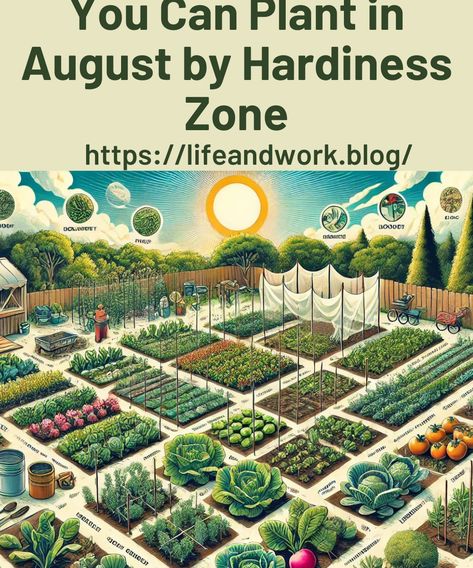 Vegetables and Herbs You Can Plant in August by Hardiness Zone Fall Crops, Winter Crops, Succession Planting, Zone 10, Zone 9, Homestead Living, Perennial Herbs, Sugar Snap Peas, Hardy Perennials