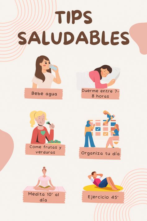 Hábitos saludables Tip Saludable, Tips Saludables, Pre Writing, Self Improvement Tips, Glow Up?, Healthy Habits, Self Improvement, Scarlet, Healthy Lifestyle