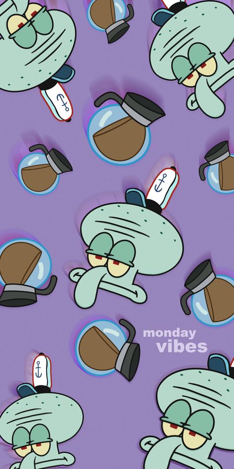 Squidward Aesthetic Mood Wallpaper, Squidward Wallpaper Iphone, Spongebob Astethic, Aesthetic Squidward, Spongebob Lockscreen, Wallpapers Spongebob, Squidward Aesthetic, Squidward Wallpaper, Spongebob Iphone Wallpaper