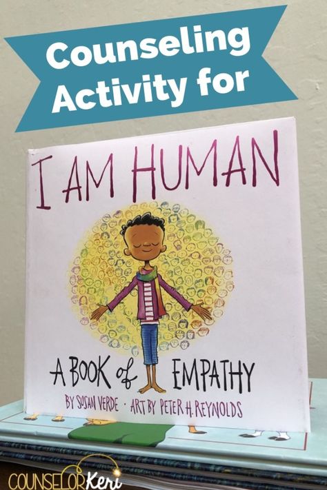 Looking for a great classroom community building or empathy activity for your classroom guidance lessons? You'll love this I am Human activity! This empathy classroom guidance lesson or empathy small group activity is sure to be a hit with your school counseling students! -Counselor Keri Activity For School, Music Id, Empathy Activities, Counselor Keri, Teaching Empathy, Elementary School Counselor, Building Classroom Community, School Counseling Lessons, Counseling Lessons