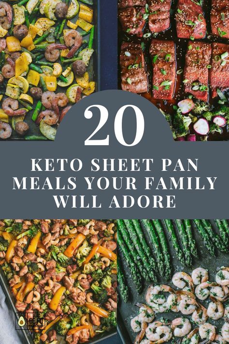 Keto Sheet Pan Meals Your Family Will Adore Keto Carb Cycling, Keto Sheet Pan, Sheet Pan Meals, Satisfying Meals, Clean Keto, Sheet Pan Dinners Recipes, Pan Meals, Pan Recipes, Keto Meals