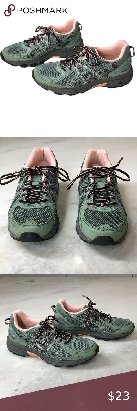 ASICS Gel-Venture 6 woman’s running trail sneaker shoe. 7.5 Hiking In Hawaii, Asics Gel Venture, Running Trail, Asics Shoes, Asics Gel, Trail Running, Hawaii, Shoes Sneakers, Hiking