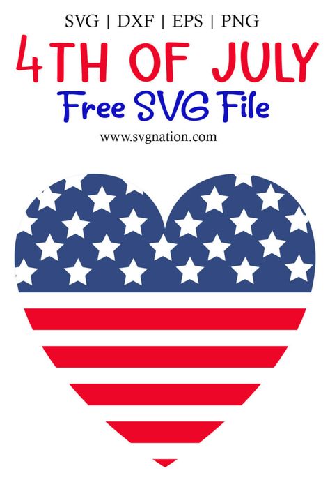 American Flag Svg Free, 4th Of July Cricut Projects, 4th Of July Svg Free, Holidays Crafts, Freebie Svg, Cricut Explore Air Projects, Cricut Explore Projects, Free Svgs, 4th Of July Svg