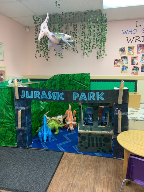 Dinosaur Cave Dramatic Play, Jurassic Park Dramatic Play, Dramatic Play Dinosaur Theme, Dino Dramatic Play, Dinosaur Museum Dramatic Play, Dinosaur Classroom Theme Decor Preschool, Dinosaur Dramatic Play Preschool, Dinosaur Classroom Theme Decor, Dinosaur Dramatic Play