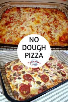 "Make this all the time my family loves it and request it instead of regular pizza!!" No Dough Pizza, Dough Pizza Recipe, Dough Pizza, Pizza Ideas, Keto Casserole, Boiled Egg Diet Plan, Low Carb Pizza, Keto Diet Menu, Low Carb Dinner Recipes