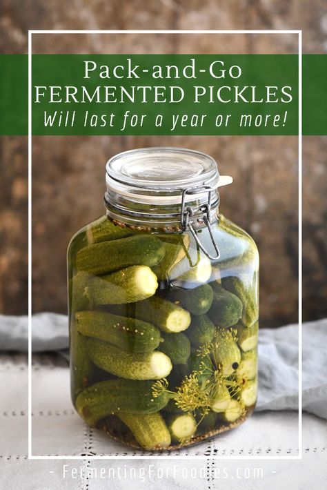 Fermented Pickles Recipe, Fermented Dill Pickles, Lacto Fermented Pickles, Easy Dill Pickles, Fermented Vegetables Recipes, Lacto Fermented, Dill Pickle Recipe, Fermented Veggies, Fermentation Crock