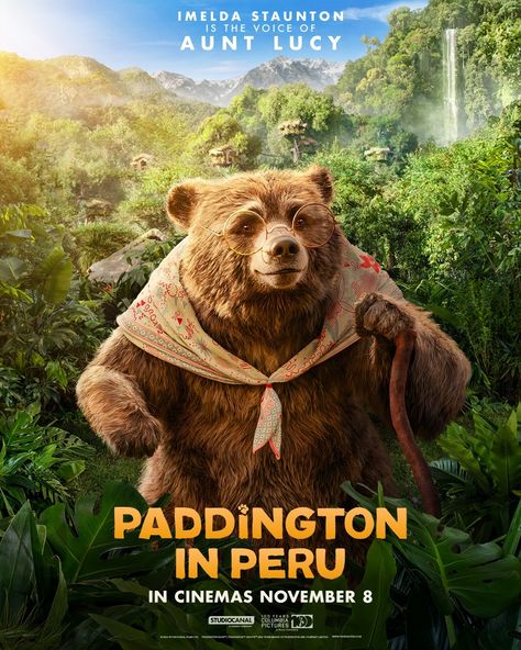 New faces and familiar friends. #PaddingtonInPeru is in UK & Ireland cinemas November 8th. Jon Foster, Jim Broadbent, Travel To Peru, Emily Mortimer, Imelda Staunton, Julie Walters, Hugh Bonneville, Ben Whishaw, Paddington Bear