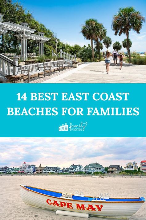 East Coast Beach Vacation, Best East Coast Beaches, East Coast Beach, East Coast Beaches, East Coast Usa, Family Vacation Spots, Beach Destinations, Atlantic Beach, Travel Trends