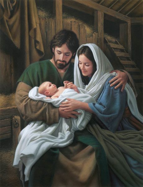 Lds Christmas, Lukisan Lanskap, Religious Pictures, Jesus And Mary Pictures, Pictures Of Jesus Christ, Christmas Jesus, Blessed Mother Mary, Christmas Nativity Scene, Jesus Christ Images