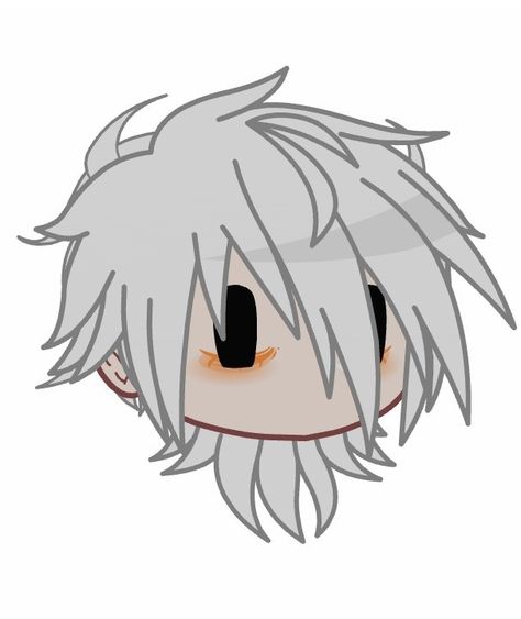 Gacha Club Guy Hair Ideas, Gacha Hairstyles Boy, Gacha Mullet Hair, Gacha Hair Ideas Male Fluffy, Gacha Hair Combos, Gacha Oc Hair Ideas Fluffy, Gacha Club Hair Ideas Boy, Gacha Boy Hair Ideas, Gacha Life Boy Hair