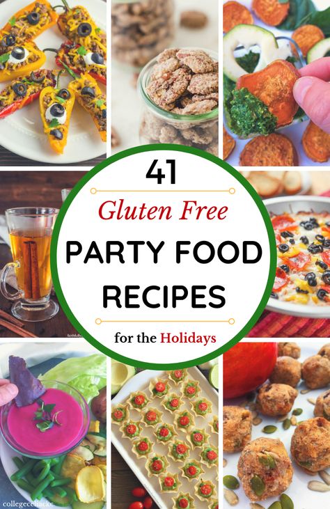 Just because you have celiac disease, food allergies or dietary restrictions doesn't mean you can't have a delicious holiday season! This post is full of 41 gluten free party food recipes, from gluten free snacks for kids to gluten free appetizer recipes that adults will love. Plus, a lot of these gluten free party foods are also keto, low carb, refined sugar free and vegan! Snacks For Celiacs, Gluten Free Snack Ideas For Adults, Snacks For Party Gluten Free, Celiac Friendly Appetizers, Celiac Friendly Recipes, Gluten Free And Sugar Free Recipes, Gluten Free Party Food Ideas, Gluten Free Snacks For Party, Gluten Free Appetizers For Party