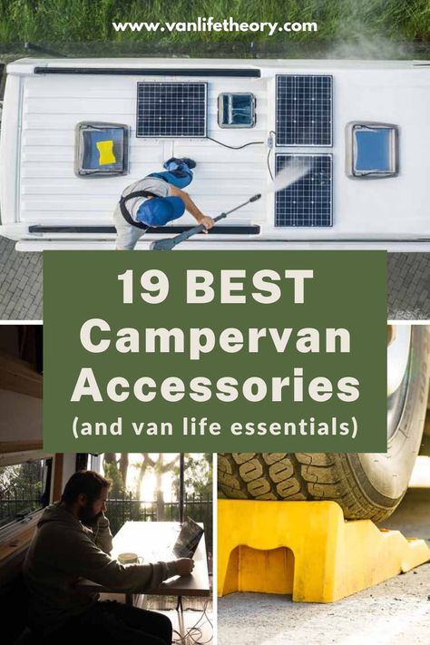 Campervan Storage Ideas, Campervan Hacks, Van Life Essentials, Van Life Ideas, Campervan Accessories, Living In Car, Best Campervan, Life Essentials, Camper Van Life