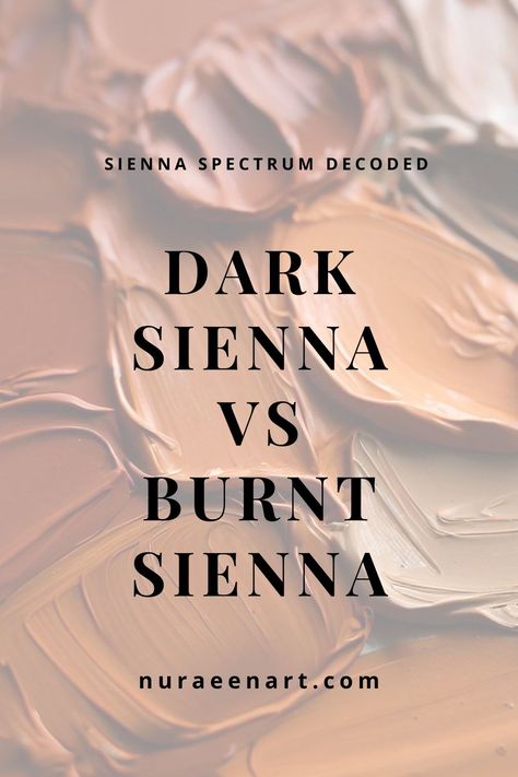 comparison between dark sienna and burnt sienna Color Mixing Chart Acrylic, Color Mixing Chart, Oil Painting Techniques, Burnt Sienna, Dynamic Duo, Painting Techniques, Storytelling, Paint Colors, Color Mixing