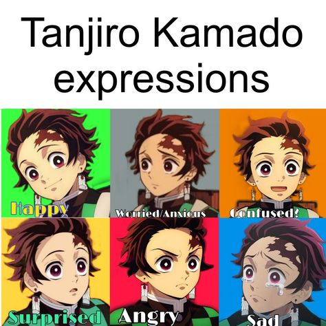 Tanjiro Angry Face, Tanjiro Angry, Confused Expression, Kny Fanart, Drawing Meme, Kamado Tanjiro, Angry Face, Saved Pins, Tanjiro Kamado