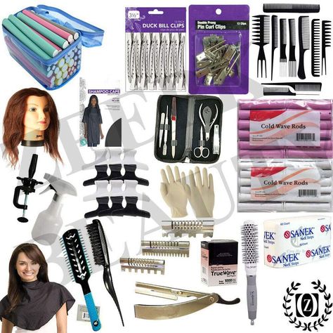 Cosmetology Kit, Mannequin Head Stand, Barber School, Manikin Head, Hair Mannequin, Cosmetology Student, School Kit, Teased Hair, Hair School