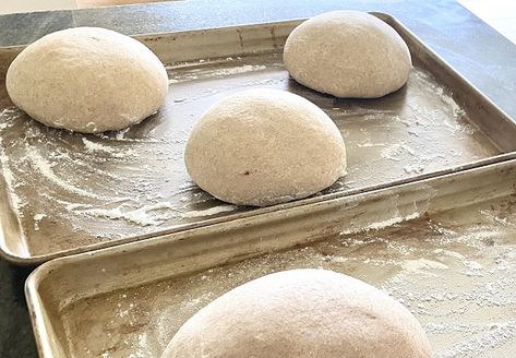 Make Ahead Pizza Dough, Make Ahead Pizza Crust, Freezer Pizza Dough, Make Ahead Pizza Dough Recipe, Bread Maker Pizza Dough, Eggplant Chips, Freeze Pizza Dough, Pizza Crust Dough, Making Pizza Dough