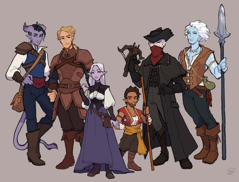 Dnd Party, Sketch Dump, D D Character Ideas, Dnd Races, Characters Inspiration Drawing, Dnd Art, D&d Dungeons And Dragons, Fantasy Inspiration, Illustration Character Design