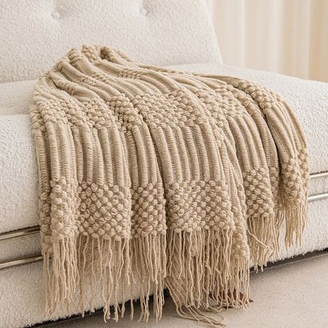 🗼ITEM: Boho Knitted Sofa Blanket 🗼PRICES: •4ft * 7ft (127cm x 230cm): 30,000 Naira 🗼PRODUCT DETAILS Material: Acrylic •Applicable Scene: Picnic, Sofa, Dining, Receptions, Hotel Rooms. 🗼Delivery takes a week after purchase. 🗼Pickup option is available after the arrival of products. #interiordecor #interiordesign #decor #ornament #homefurnishing #chivido2024 #canvas #artwork #mural #art #homedecor #canvasprints #urbaninteriorsng #affordablehomedesign Black Room Aesthetic, Fairycore Room, Room Decor Alternative, Checkered Decor, Textured Throw Blanket, Light Academia Room Decor, Artsy Room Decor, Sofa Dining, Trippy Room Decor