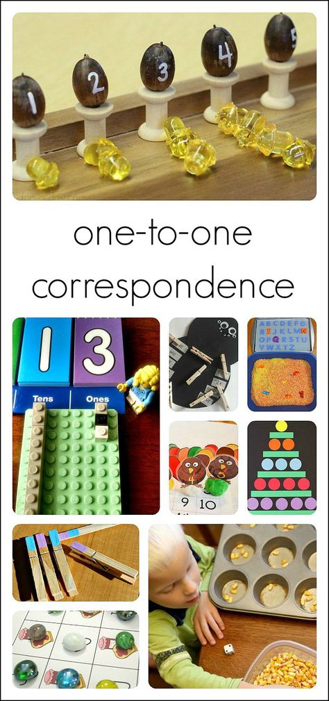 10 Creative and Hands-On ways to help students with one-to-one correspondence. Math Activities For Preschoolers, One To One Correspondence, Lesson Plan Ideas, Preschool Teachers, Math Activities For Kids, Kids Math, Activities For Preschoolers, Montessori Math, Activities For Children