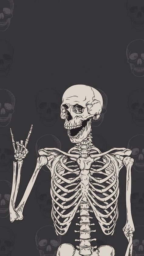 #wallpaper Bull Wallpaper, Wallpaper Skeleton, Fall Aesthetic Pumpkin, Sketch Halloween, App Poster, Skeleton Sketch, Wallpaper Fall Aesthetic, Pumpkin Background, Wallpaper Aesthetic Desktop