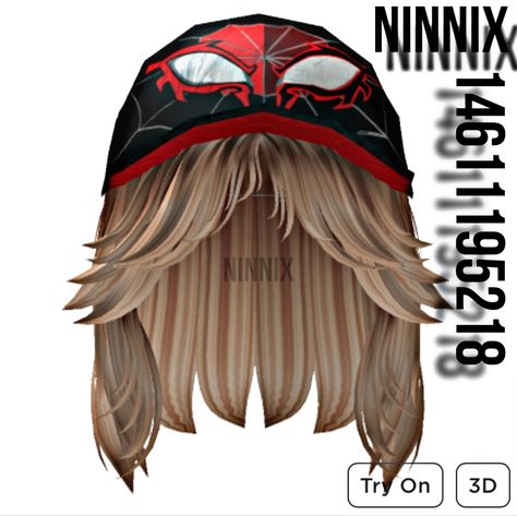 Blonde Hair Roblox, Brown Hair Roblox Id, Emo Outfit Ideas, Brown Hair Roblox, Code Clothing, Roblox Brookhaven, Cute Owls Wallpaper, Roblox Code, Black Hair Roblox