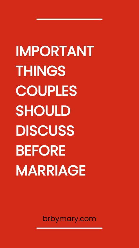 Before saying 'I do,' it's crucial for couples to have open and honest discussions about important topics to set a strong foundation for their marriage. Here are key Important Things Couples Should Discuss Before Marriage. Important Topics To Discuss Before Marriage, What To Discuss Before Marriage, Questions You Should Ask Before Marriage, Why Marriage Is Important, What To Ask Before Marriage, Topics To Discuss Before Marriage, Conversations To Have Before Marriage, Discuss Before Marriage, Eloping Ideas