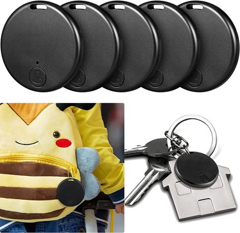 5 Packs Portable GPS Tracking Mobile Tracking Smart Anti Loss Device Key Finder Locator GPS Smart Finders Tracker Device for Kids Dog Pet Cat Wallet Keychain Luggage, Alarm Reminder, App Control Pet Tracker, Wallet Keychain, Cat Wallet, Gps Tracking Devices, Gps Tracking Device, Pet Playpen, Key Finder, Kids' Bag, Tracking Device