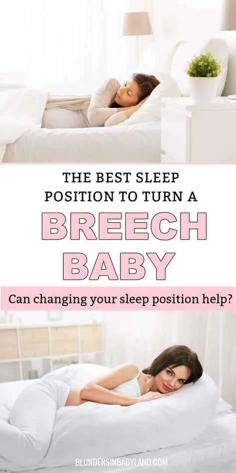 Looking for ways to turn a breech baby at night? Is there a Best Sleep Positions to Turn a Breech Baby - (1) How To Flip A Breech Baby, Breech Baby How To Flip At 37 Weeks, Breech Baby How To Flip A, Breech Baby Exercises, Transverse Baby, Turn A Breech Baby, Healthy Sleeping Positions, Breech Birth, Breech Baby