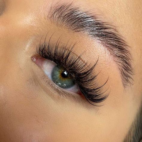 Wispy lashes are achieved by combining eyelash extensions of different lengths and curls. Learn all about wispy lashes styles, mapping, maintenance and more. Wispy Lashes Extensions, Lash Inspiration, Eyelashes Growth, Lash Ideas, Natural Fake Eyelashes, Best Lash Extensions, Lashes Fake Eyelashes, Wispy Eyelashes, Lashes Extensions