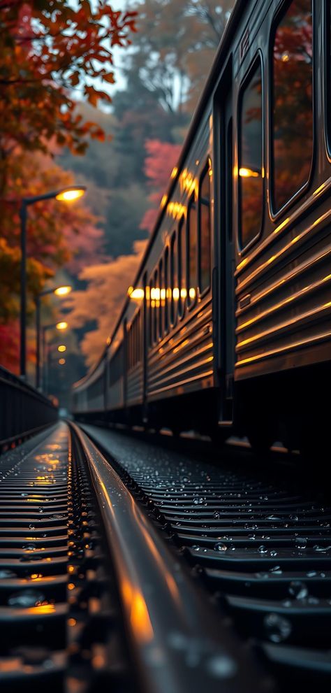 Nothing Phone 2 Wallpapers Hd, Travel Train Aesthetic, Train Pictures Aesthetic, Travel Aesthetic Train, Fall Backgrounds Aesthetic, Hd Fall Wallpaper, Aesthetic Background For Edits, Nature Wallpaper Hd 1080p, Wallpaper Hd 1080p Iphone