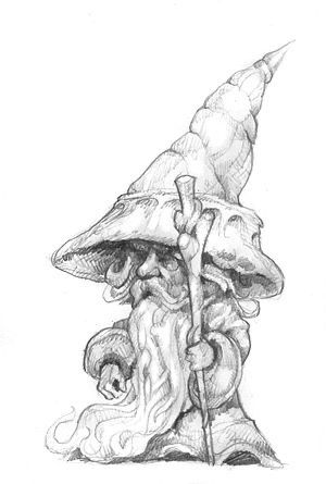 Gnome Drawing, Pencil Drawing, Hand Tattoos, Pencil, Tattoos