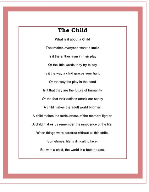 Poems For Boys, Valentine Poems, Preschool Poems, Teaching Quotes, Kids Poems, Inspirational Poems, Preschool Graduation, Graduation Quotes, The Poem