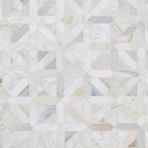 Athena Gold Geometrica Honed - Calcutta Gold, Marble Polishing, Honed Marble, Marble Mosaic, Floor Patterns, Gold Geometric, Fireplace Surrounds, Mosaic Wall, Mosaic Tile