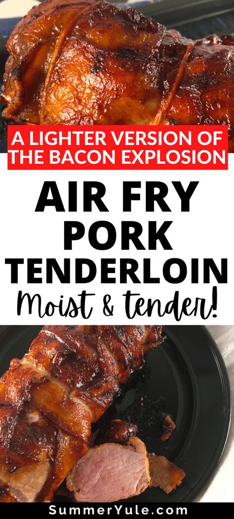 Keto Bacon Wrapped Pork Tenderloin, Bacon Wrapped Pork Loin In Air Fryer, Bbq Pork Tenderloin Air Fryer, How To Cook Pork Tenderloin In Air Fryer, Best Pork Tenderloin Recipe Air Fryer, How To Cook Pork Loin In Air Fryer, Air Fryer Pork Fillet Recipes, Air Fry Pork Tenderloin Recipes, Air Fryer Bacon Wrapped Pork Tenderloin