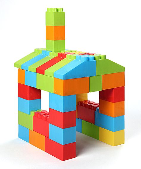 Look at this House 48-Piece Massbricks Set on #zulily today! Kids Forts, Mega Blocks, Lego Activities, Kids Daycare, Lego House, Toddler Play, Toy Blocks, Gadget Gifts, Child Care