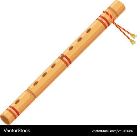 Flute Png, Flute Drawing, Colour Wheels, Indian Musical Instruments, Bamboo Flute, Animated Images, Vector Illustration Design, Color Wheel, Musical Instrument