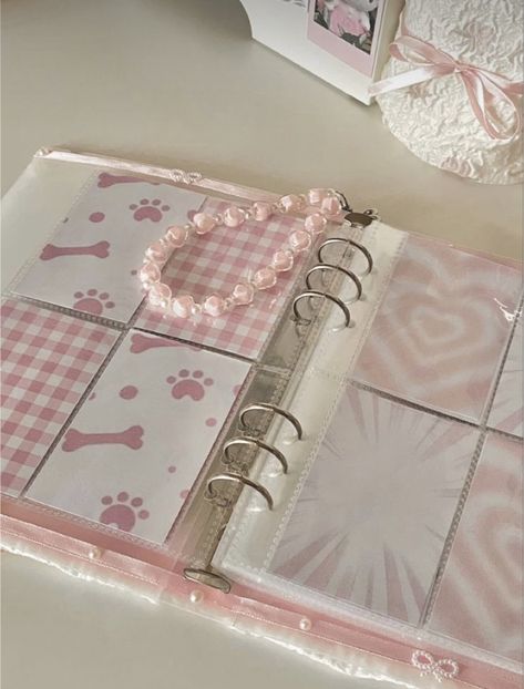 Pc Binder Filler, Kpop Binder Filler, Photocard Binder Fillers, Binder Deco, Kpop Binder, Pc Decoration, Beauty Iphone Wallpaper, Binder Pockets, Pink Items