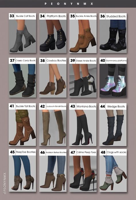 NMX sur Tumblr Sims 4 Shoes Cc Male, Sims Shoes, Cc Clothing, Sims 4 Decades Challenge, Sims 4 Challenges, Sims Packs, Sims 4 Anime, Cc Shoes, Cc Clothes