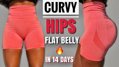 Hips Workout At Home, Sanduhrfigur Training, Pilates Results, Figure Workout, Hips Workout, Hourglass Figure Workout, Glutes Workouts, Workout Videos For Women, Wedding Workout