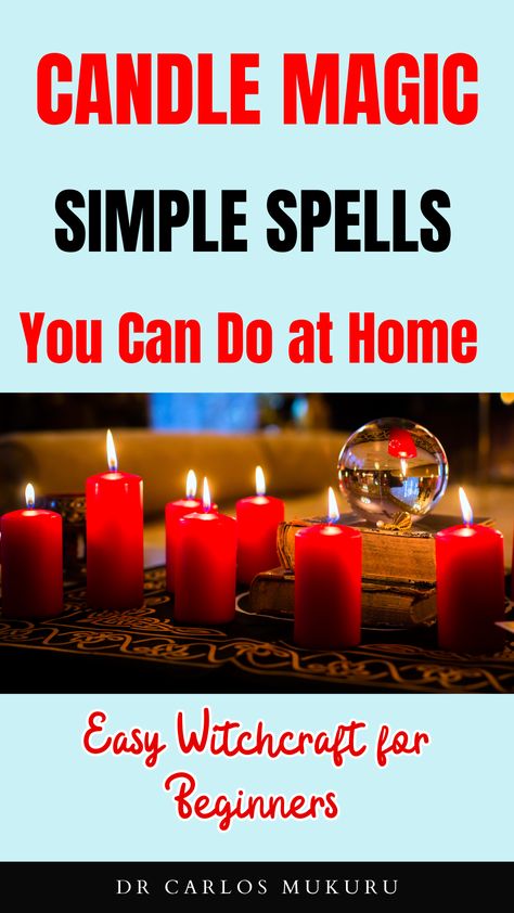 Explore beginner-friendly candle magic spells to enhance your mystical journey and manifest your desires with ease. Discover the world of witchcraft basics. 🔥✨ #CandleMagic #SimpleSpells #WitchcraftBasics Witchy Spells For Beginners, Simple Candle Spells, Candle Magic For Beginners, Easy Candle Spells, Candle Spells For Beginners, Red Candle Magic, Red Candle Spell, Candle Gazing, Witchy Ideas