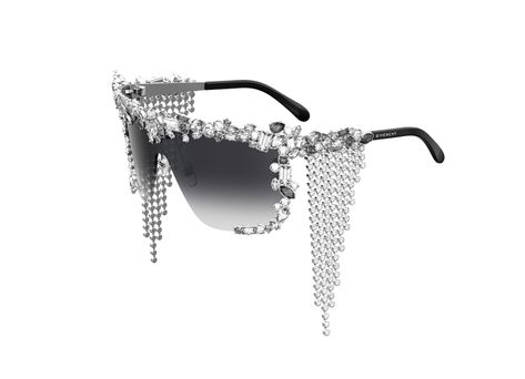 Givenchy Sunglasses, Polyvore Items, Fashion Journal, Crystal Sunglasses, Mask Shapes, Fashion Journals, Department Stores, Live Fashion, Swarovski Crystal