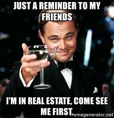 Real Estate Humor Quotes, Realtor Humor, Real Estate Marketing Strategy, Real Estate Fun, Real Estate Memes, Realtor Social Media, Luxury Real Estate Agent, Real Estate Agent Marketing, Real Estate Marketing Design