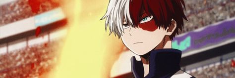 Todoroki Twitter Header, Todoroki Banner, Anime Header, Twitter Header Quotes, Headers Twitter, Anime List, Twitter Header Aesthetic, Twitter Header Photos, Header Photo