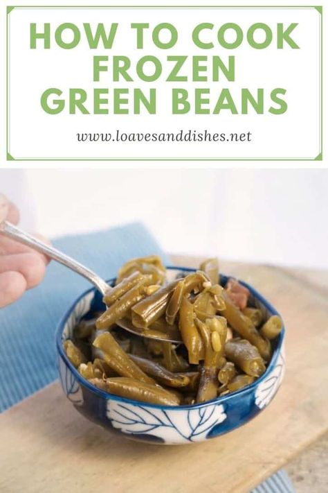 Fresh, green, succulent and delicious. Out of season, fresh frozen green beans are the very best option next to picked from the vine green beans that you’ll find. #greenbeans #easy #delicious How To Cook Fresh Frozen Green Beans, Crockpot Green Beans Frozen, How To Make Frozen Green Beans Taste Good, How To Cook Frozen Green Beans On Stove, Frozen Green Beans Instant Pot, Frozen Green Beans In Crockpot, Frozen Green Bean Recipes Stove Top, Frozen Green Beans Recipe, Green Beans On The Stove