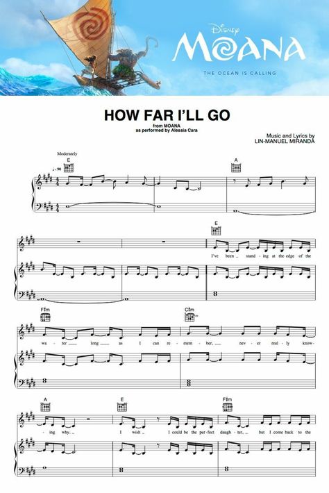 Piano Sheet Music With Letters, Keyboard Letters, Sheet Music With Letters, How Far Ill Go, Trumpet Sheet Music, Trumpet Music, Clarinet Music, Clarinet Sheet Music, Easy Piano Songs