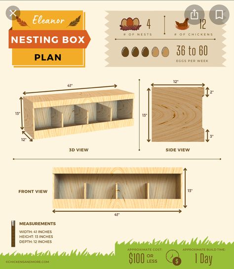 Pigeon Nesting Boxes Diy, Brooder Box Ideas Diy, Diy Chicken Nesting Boxes, Diy Nesting Boxes For Chickens, Diy Nesting Boxes, Nesting Boxes For Chickens, Chicken Laying Boxes, Laying Boxes, Nesting Boxes Diy